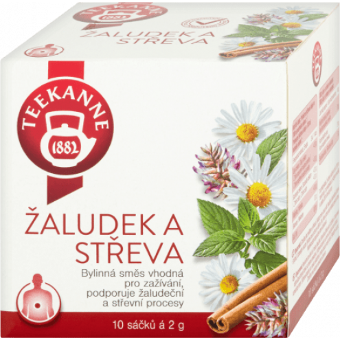 TEEKANNE Žaludek a střeva bylinný n.s. 10 x 2 g